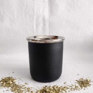 12 Mates Térmicos Doble Capa Acero Inoxidable Forma Vaso